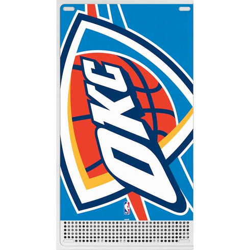 NBA Oklahoma City Thunder Large Logo Xbox Series S Console Skin